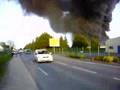 La Sagem de QUEVERT (dinan) en feu