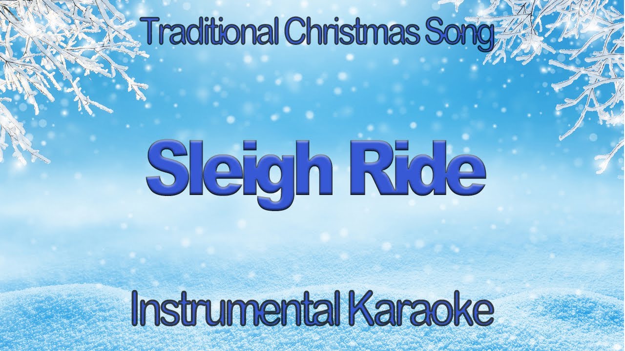Sleigh Ride - Ronettes Instrumental Karaoke Cover with Lyrics