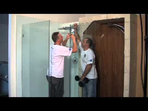 how to fit a quadrant shower enclosure