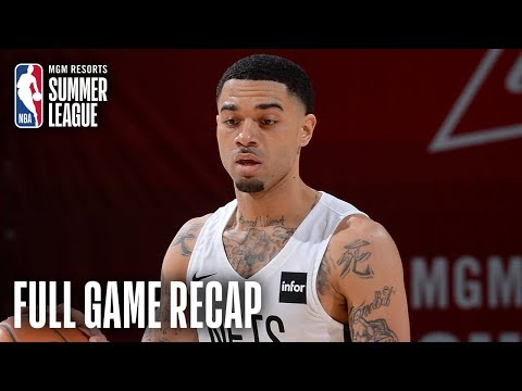 Video: WIZARDS vs NETS | WSH & BKN Battle Down To The Wire | MGM Resorts NBA Summer League