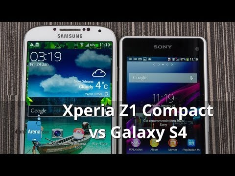 Sony Xperia Z1 Compact vs Samsung Galaxy S4