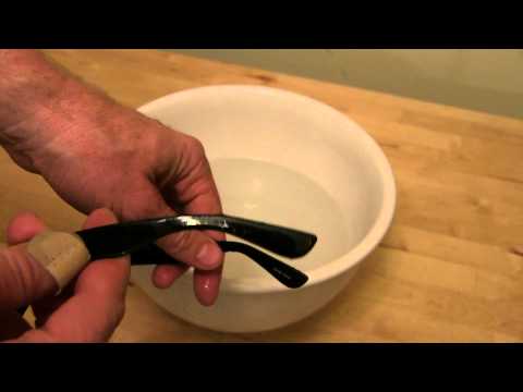 how to adjust eyeglass frames plastic