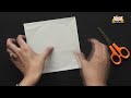 Easy to make Kirigami Circle of Hearts in Hindi