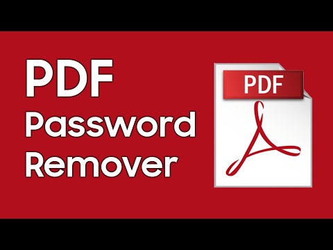 how to eliminate secured pdf