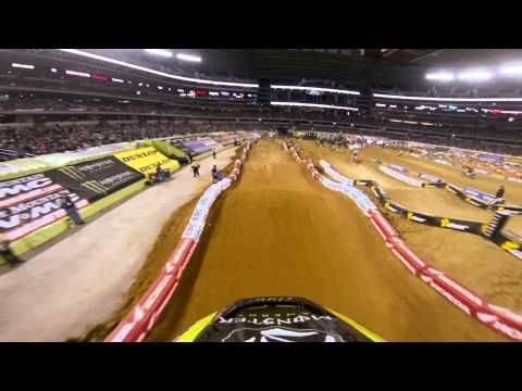 GoPro HD: Ryan Villopoto Arlington SX Main Event - 2013 Monster Energy Supercross