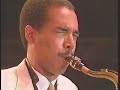jam session at mt.fuji jazz fes with blue note 1989. don braden:ts,terumasa hino:tp,mulgrew miller:p,ira coleman:b, ralph peterson:ds