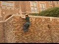 A Professional Parkourer, or a mountain goat?