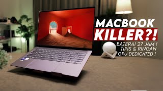 Laptop Tipis & Ringan, PAKAI VGA & Baterai AWET !! Asus Zenbook S 14 OLED 2024