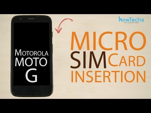 how to enable sim in moto g