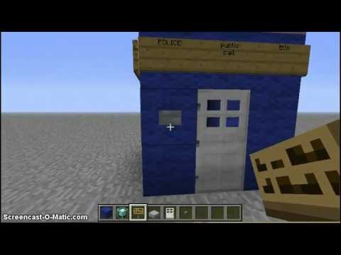 how to build dr house in minecraft