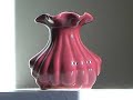 MAROON VASE