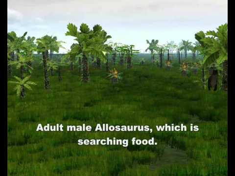 9 Allosauruses