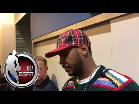 Video: Carmelo Anthony talks second half basketball for Thunder| NBA on ESPN