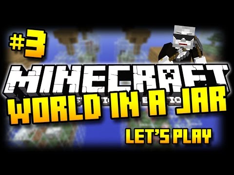 Minecraft PS3 - World In A Jar Survival - Part 3 - JARLESS VILLAGE! ( PS3 )