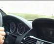 German Autobahn in a BMW M6 
