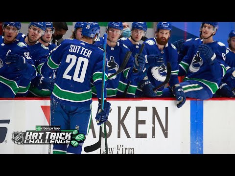 Brandon Sutter records first-career hat trick in rout of Senators