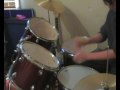 Chris mucking about on his drum kit ( playing random stuff )