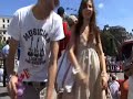Getting slapped on the butt by 50 hot girls Getting slapped on the butt by 50 hot girls