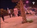 Brutal choque de una moto con un auto