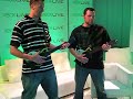 Joba Chamberlain plays Guitar Hero Joba Chamberlain plays Guitar Hero
