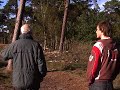 Boswandeling met Goos (Walk through the forest.)