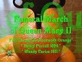 originally written by henry purcell (1659 - 1695) for the funeral march of queen mary ii (died 28th december 1694) - this 17th century classic processional funeral march was originally scored for 4 trumpets, and then adapted for the main opening title theme music of the 1971 film 