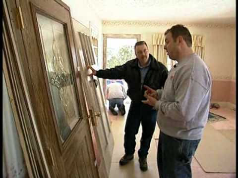 how to replace a exterior door