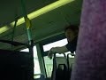 Funny Man Pretending To Drive Bus!