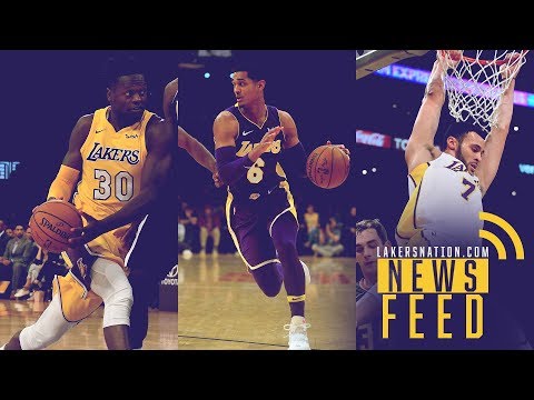 Video: LN News Feed: L.A. Preparing BIG Moves With Jordan Clarkson, Julius Randle & Larry Nance Jr.