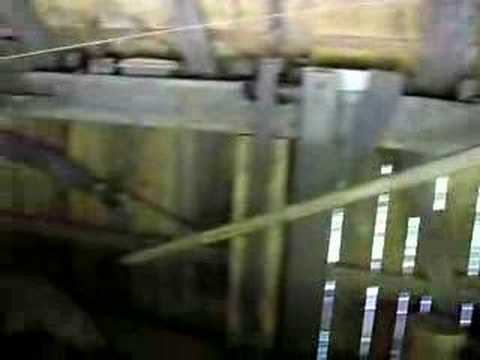 Water Wheel Powered 'Knocking' Saw