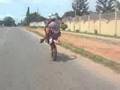 2008-03-31 | one hand ktm motorcycle wheelie ~> Pierrot kicking a one hand wheelie on his 525KTM after motocross training filmed by justice, RIP man....motorcycle stunts wheelies (00:13)