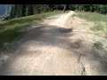Les Gets downhill, bermy side