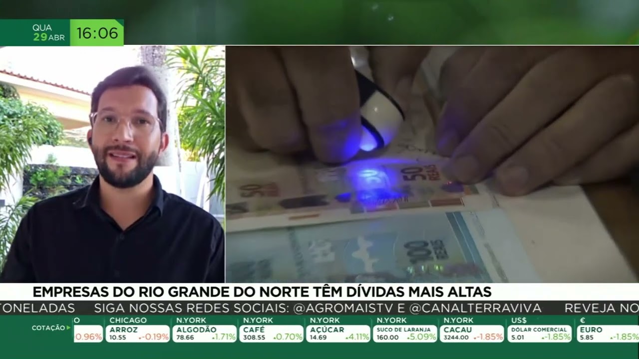 Empresas do Rio Grande do Norte têm dívidas mais altas