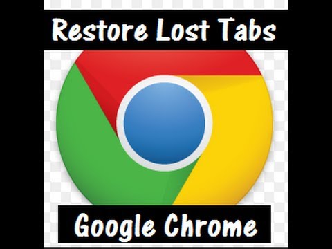 how to recover recently closed tabs in chrome