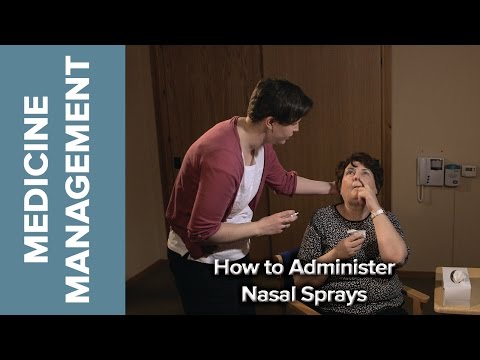 how to administer nasal drops