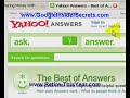 Learn How to Use The Yahoo! Answers Website to Draw Targette