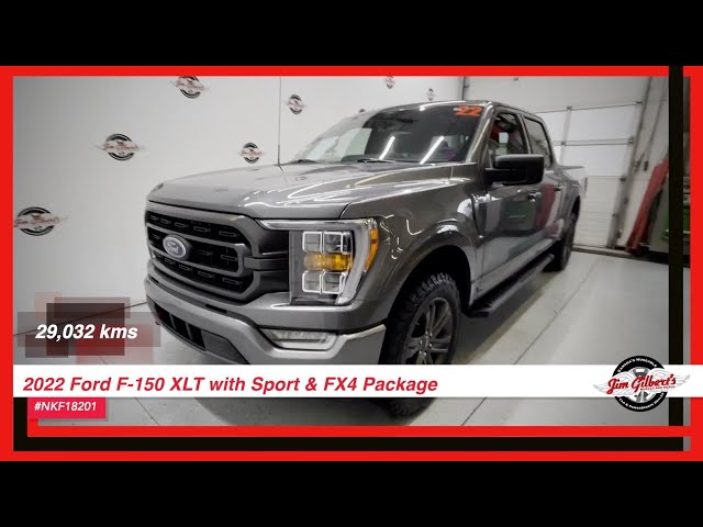 2022 Ford F-150 XLT with SPORT + FX4 PACKAGE / SOLD PENDING DELI in Cars & Trucks in Fredericton