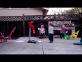 Braden is clearly the best baseball player in the family, at 2 1/2. http://www.youtube.com/watch?v=R18TGCkeyJM