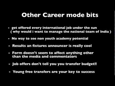 how to youth academy fifa 13