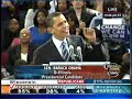 Barack Obama after winning Wisconsin - 2