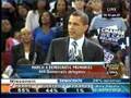 Barack Obama after winning Wisconsin - 2