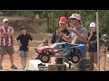 This Car was build and given to a Active Duty military member. Here's the link to the build and donation thread: www.hpibajaforum.com Thanks to every body who worked on this and thanks to the troops, wish you guys the best!! This was at the Phatdad track in Ramona CA. Some of the parts and parts donater. 86488 Rear drive axles x 2 - PhatDad (RCVD) 86470 Diff shafts - PhatDad (RCVD) Cross Over Dog Bones - PhatDad (RCVD) Shock Shafts - PhatDad (RCVD) Chassis and Engine Brace set - PhatDad (RCVD) Threw in front tie rods!!! - PhatDad (RCVD) Threw in rear tie rods!!! - PhatDad (RCVD) Main Chassis - Scorpion Unlimited (RCVD) Threw in front Chassis Brace!! - Scorpion Unlimited (RCVD) Inner Wheel Wells - Pitbull Complete Engine - O'Neill Brothers Racing (RCVD) 5T Wide body - Woodster Steering Turnbuckles and heims - Inertia Racing Products (RCVD) Pre-Release TG Industries 2 speed - TG Ind (turboglenn) Front and Rear Shock Braces - Turtle Racing Products (RCVD) All the Powder Coating - Turtle Racing Products (RCVD) B094 Ball bearing 20x32x7mm - Full Force RC (Romean) (RCVD) B030 Ball bearing 10x15x4mm - Full Force RC (Romean) (RCVD) Carbon Fiber brake disk and aluminum pads - Full Force RC (RCVD) Full Bearing kit - Full Force RC (RCVD) Throttle linkage - Yamadude (RCVD) Bullet fueler - Kraken RC (RCVD) 5T LED kit - RAMTech (RCVD) 85434 Rear bulk head / Front one - Jenny's RC (RCVD) 2.4ghz HPI Radio system - Jenny's RC (RCVD) Shock Cover in Red and Blue - RC Skins (RCVD) Steering <b>...</b>