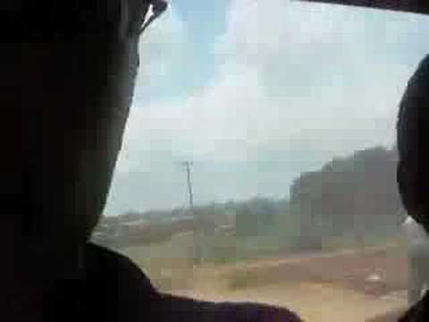 Ritje in minibus, Lilongwe