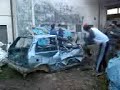 Distruzzione auto