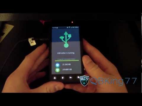 how to do usb tethering in android