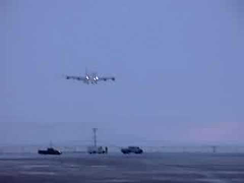 A380 Landing Iqaluit