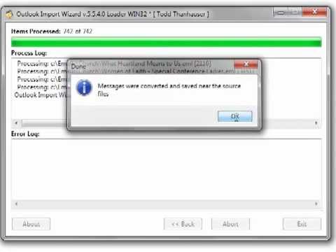 how to open msg file