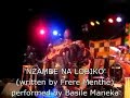 Original song is written by Frere Mente. Performance at Vlieland, during an African week. Basile plays with his band: Moussé Pathé, SOS, Mike, Christian Bakotessa, Dra Diarra, Andert, Lawrence Blinxma, Ghasem Batamuntu, Farah Day and Mami.