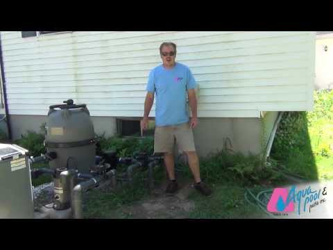 how to drain pool pump