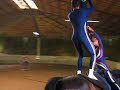 esta es parte de la coreografia que se llevará al mundial de la Rep checa. Integrantes: Entrenadora: Angelika Koppel Caballo: Quo Vadis Volteadores: Tomas Hinestroza Juan David Agudelo Sara Hinestroza Valeria Alvarado Maria Vega Paulina Marin Laura Vanegas Barbara Dieck Agradecemos a papas, entrenadora, Mr. Devon, Hanne, y todos los patrocinadores que nos ayudan a hacer esto posible.